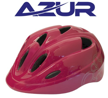 Azur Kids Helmet Pink - 50-54cm