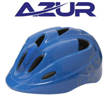 Azur Kids Helmet Blue - 50-54cm