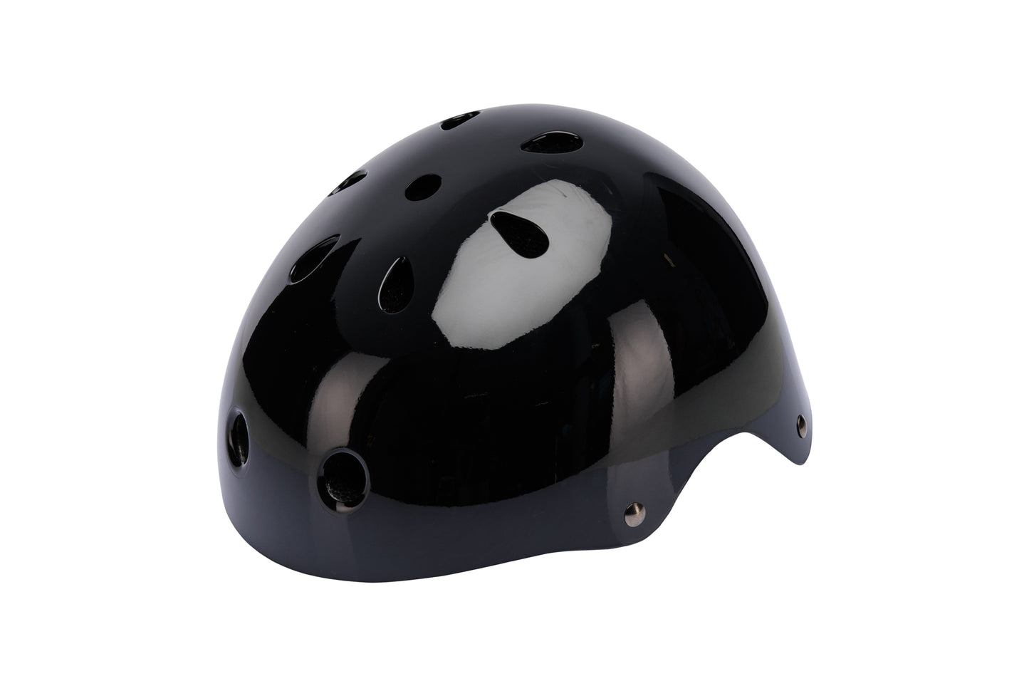 Classic Skate Bike Helmet Gloss Black