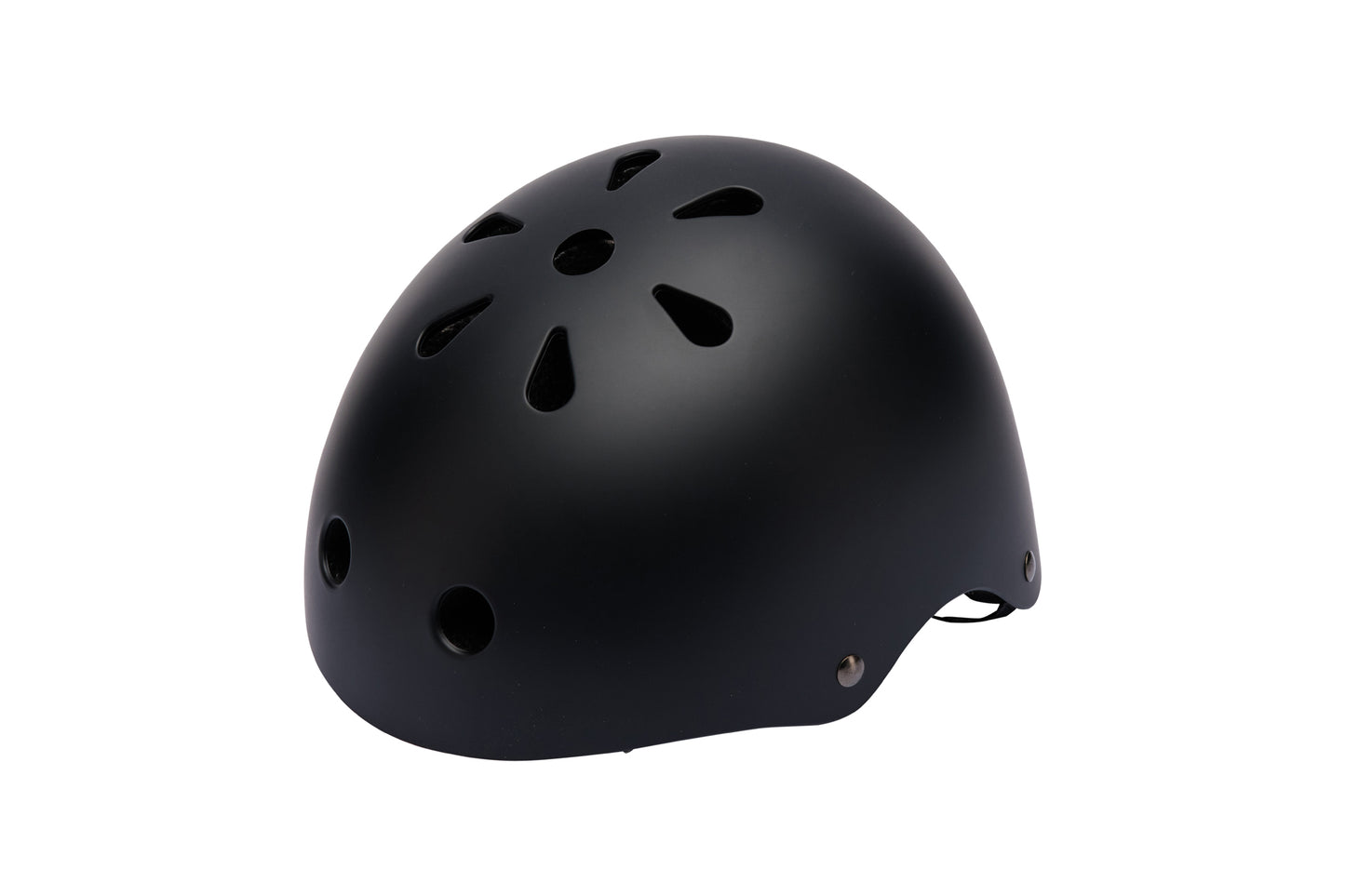Classic Skate Bike Helmet Matte Black