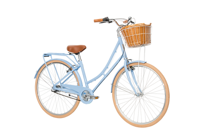 Ladies Deluxe Vintage Bike Sky Blue