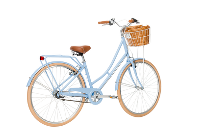 Ladies Deluxe Vintage Bike Sky Blue