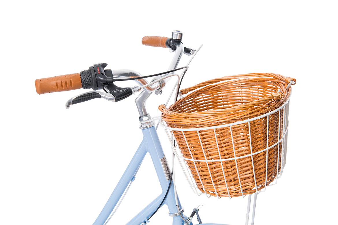 Ladies Deluxe Vintage Bike Sky Blue