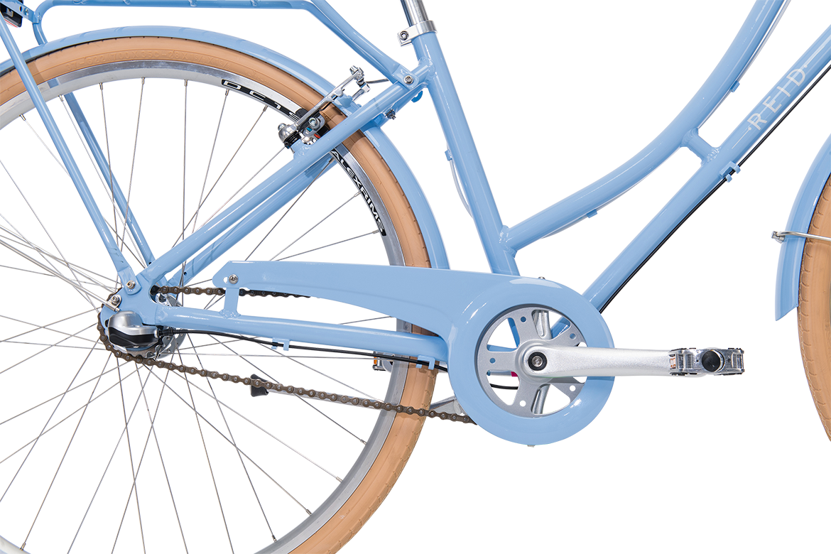 Ladies Deluxe Vintage Bike Sky Blue