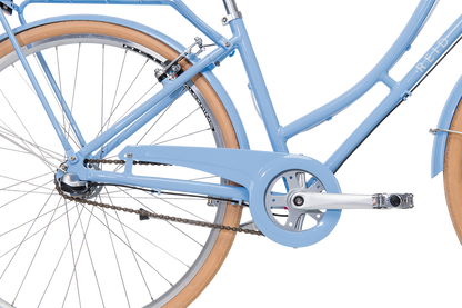 Ladies Deluxe Vintage Bike Sky Blue