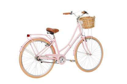 Ladies Deluxe Vintage Bike Soft Pink
