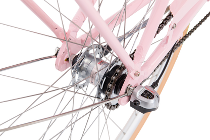 Ladies Deluxe Vintage Bike Soft Pink