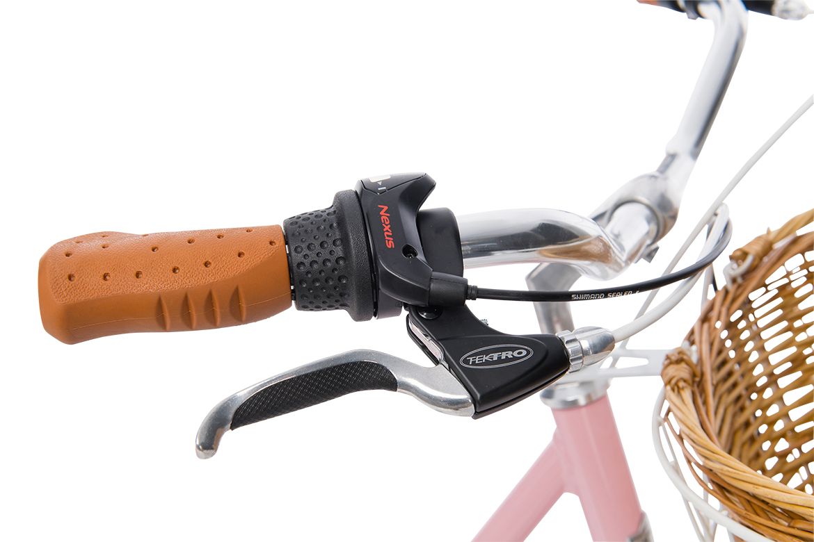 Ladies Deluxe Vintage Bike Soft Pink