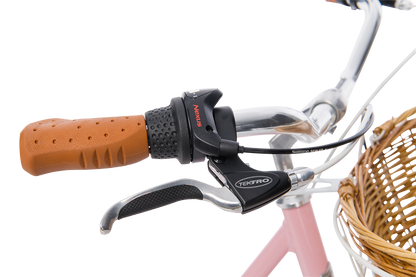 Ladies Deluxe Vintage Bike Soft Pink