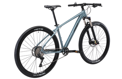 Argon Trail Mountain bike in blue on rear angle from Reid Cycles Australia 
