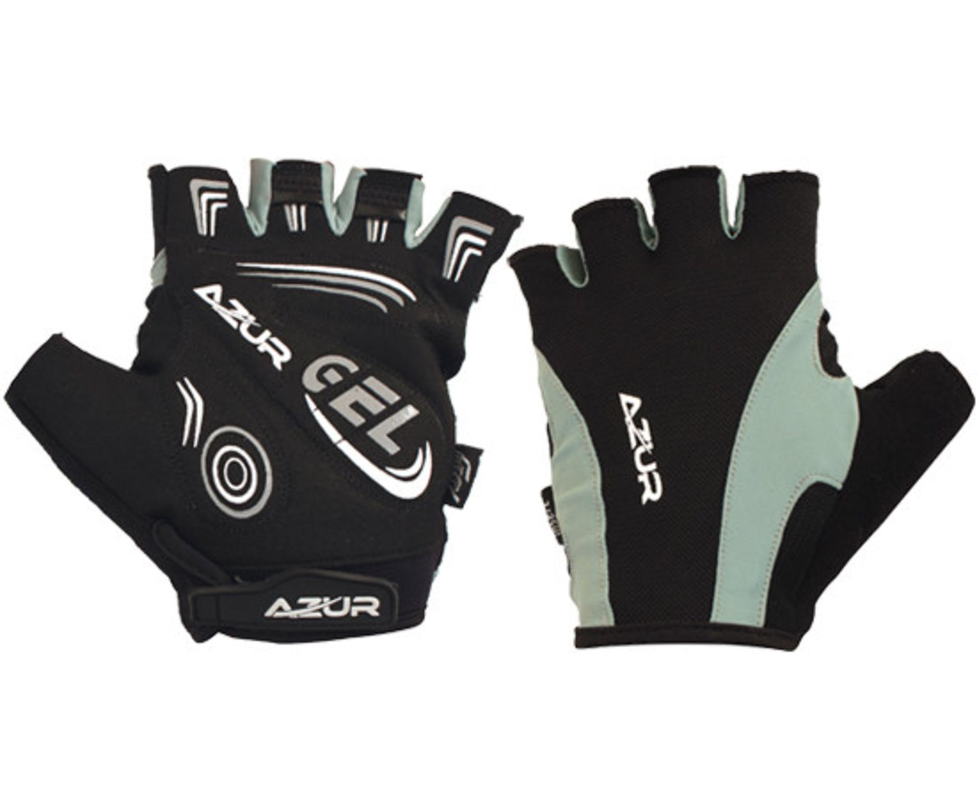 Azur Azur S10 Glove Short Black Black / S Black S  Reid Cycles AU