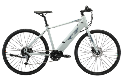 Blacktop 2.0 Electric Bike in Light Grey with Ananda Mid-drive motor from Reid Cycles Australia 