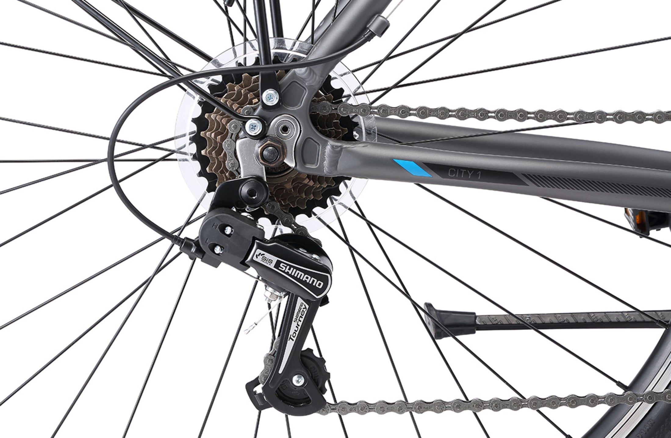 City 1.0 Commuter Bike Hybrid & Commuter Bikes Reid Cycles