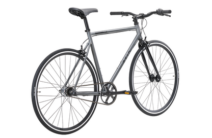 Harrier 3.0 fixie style bike in black grey on rear angle from Reid Cycles Australia 