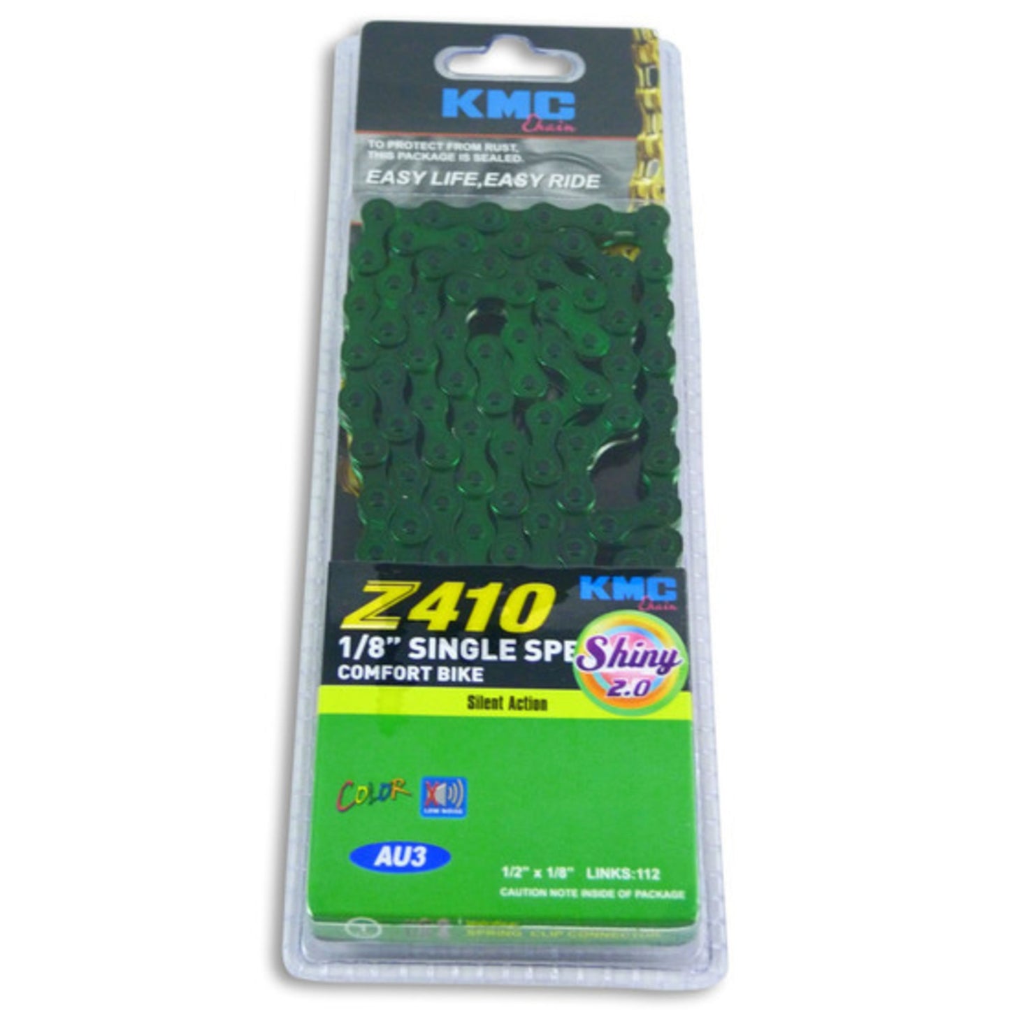 KMC KMC Z Coloured 1s Chain Dark Green Dark Green / Onesize Dark Green Onesize  Reid Cycles AU