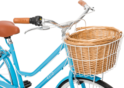 Ladies Classic Plus Vintage Bike in Baby Blue with Shimano 7-speed gearing from Reid Cycles Australia 