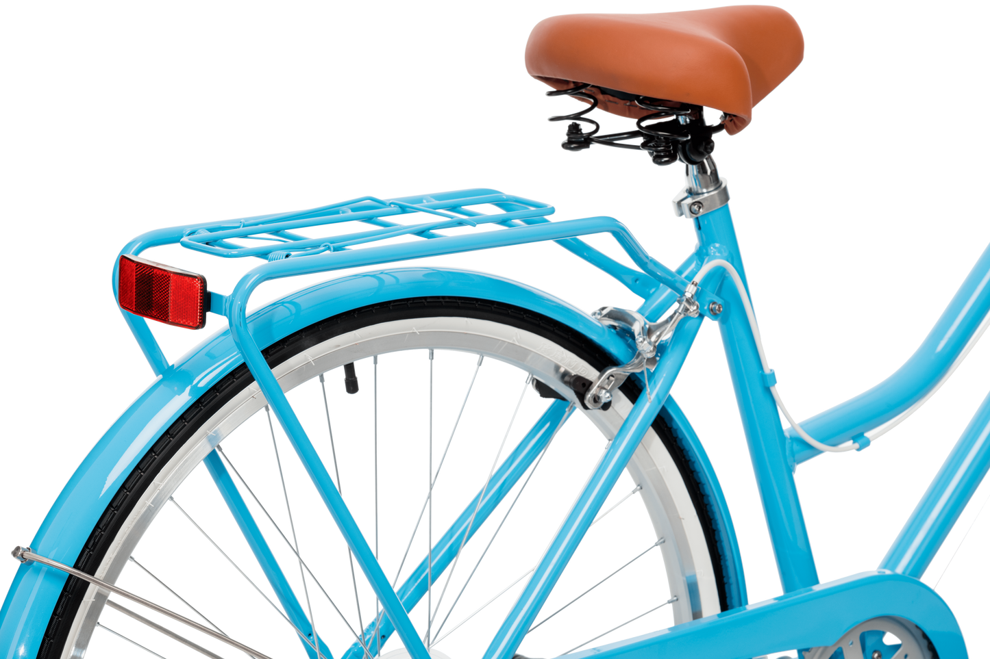 Ladies Classic Plus Vintage Bike in Baby Blue with Shimano 7-speed gearing from Reid Cycles Australia 