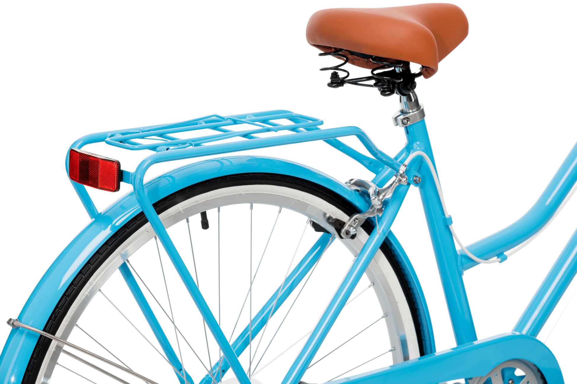 Ladies Classic Plus Vintage Bike in Baby Blue with Shimano 7-speed gearing from Reid Cycles Australia 