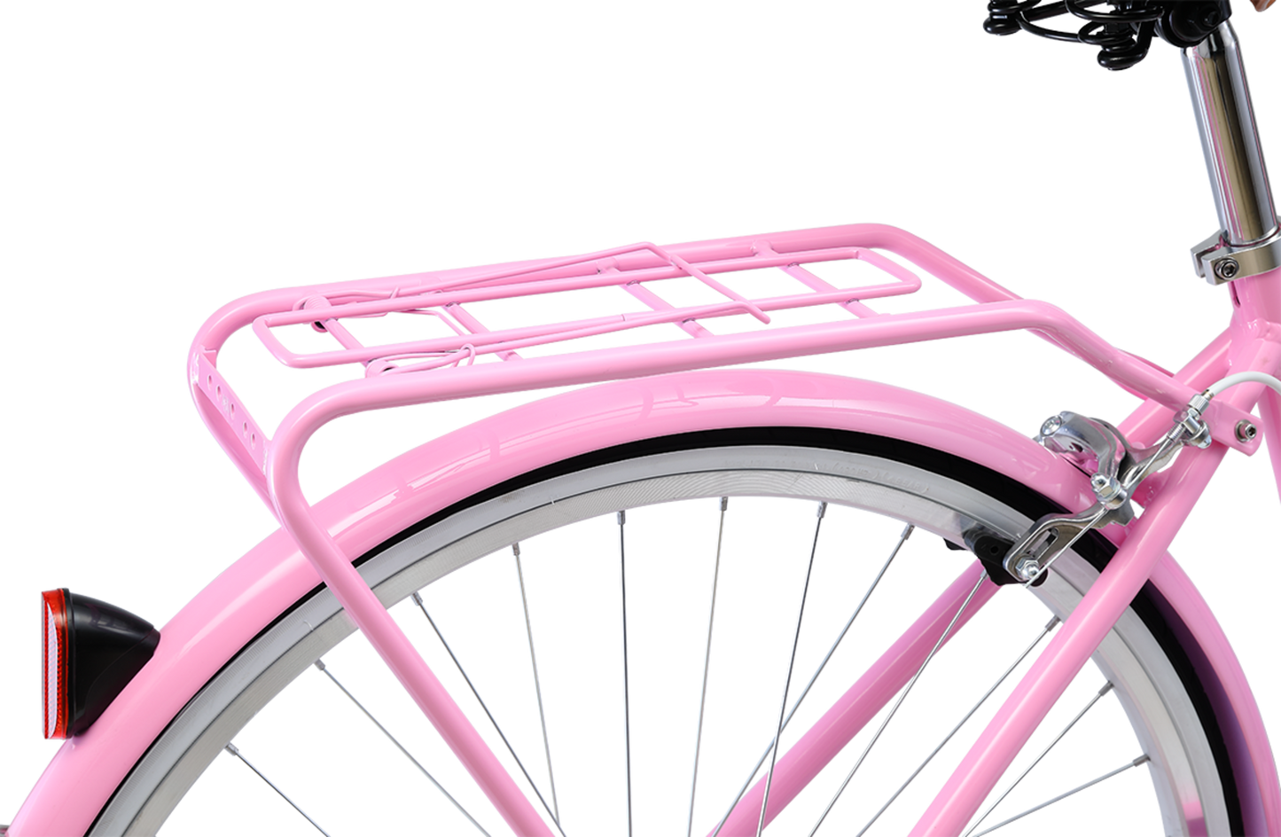 Hot pink bike basket 2025