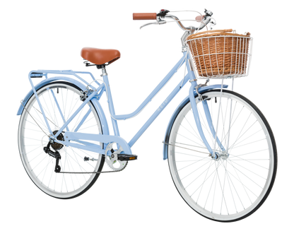 Ladies town bike with basket deals