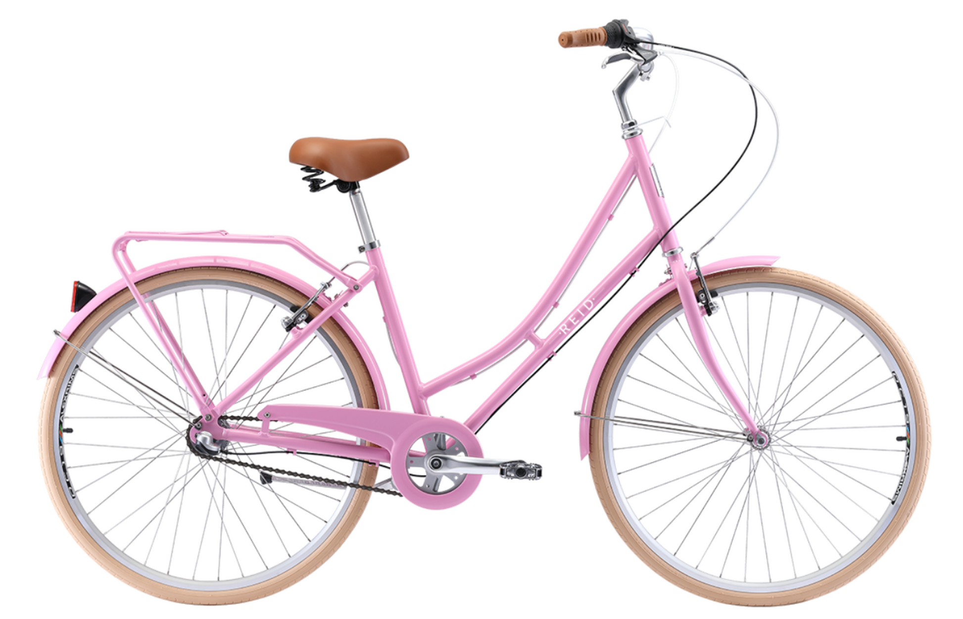Ladies Deluxe Vintage Bike Pink