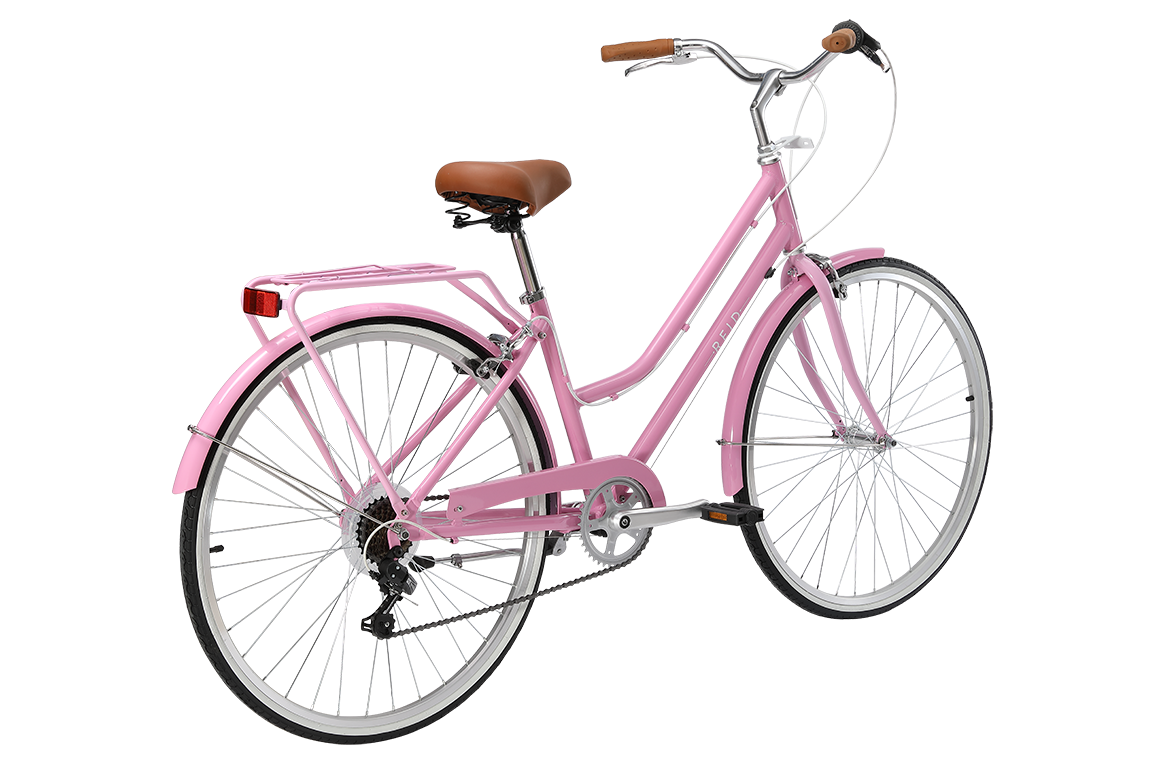 Ladies Lite Vintage Bike Pink