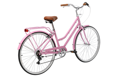 Ladies Lite Vintage Bike Pink