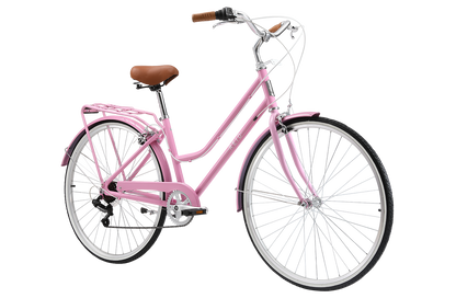 Ladies Lite Vintage Bike Pink