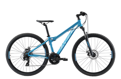 MTB Sport Disc WSD Mountain Bike in Aqua with Shimano 7-speed gearing from Reid Cycles Australia 