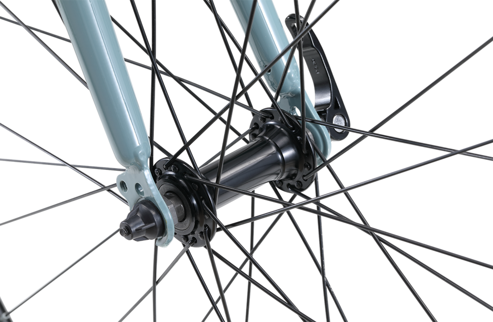 Original Gravel Bike in grey showing alloy quick release hub from Reid Cycles Australia 