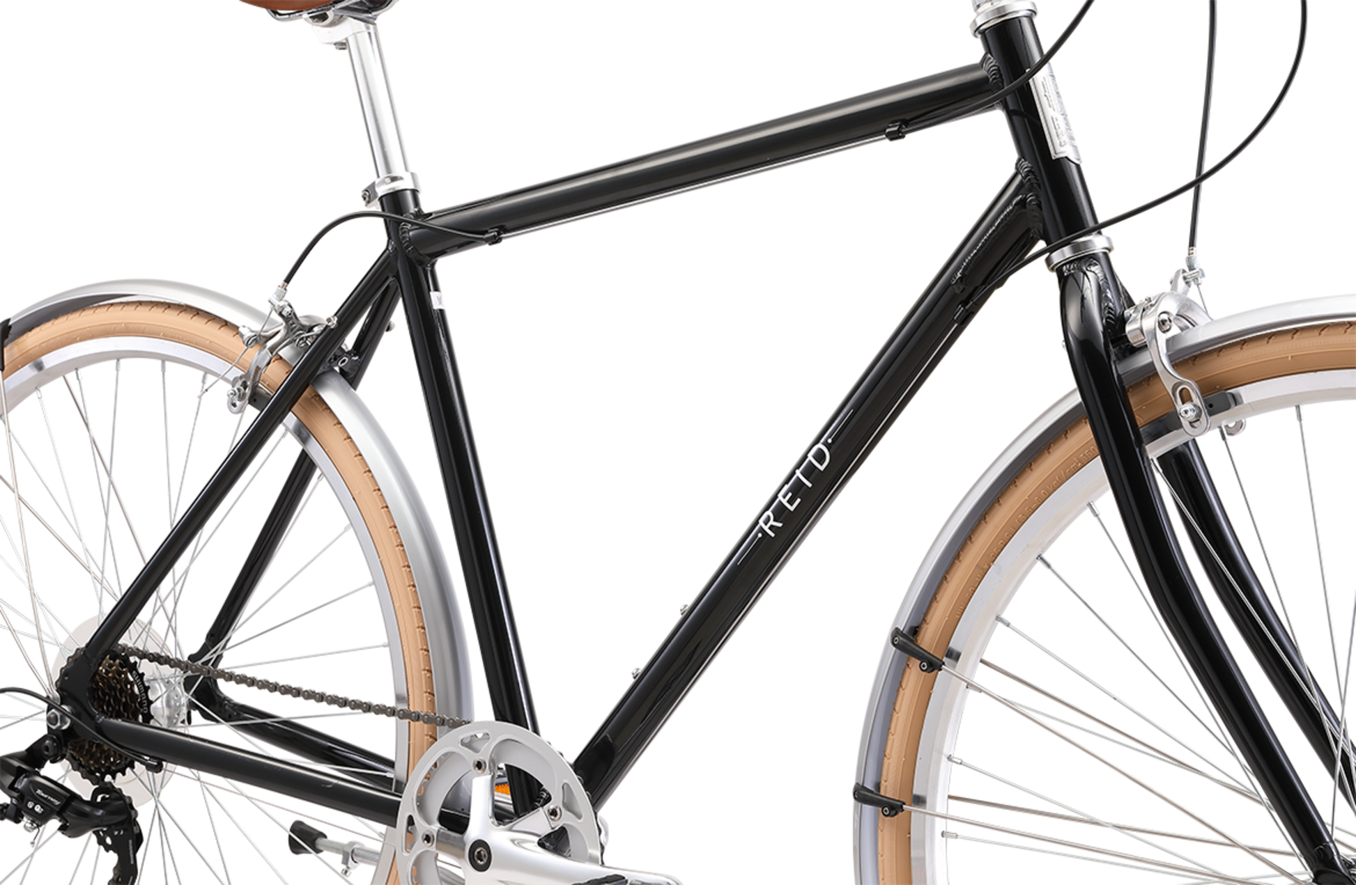 Retro top commuter bike