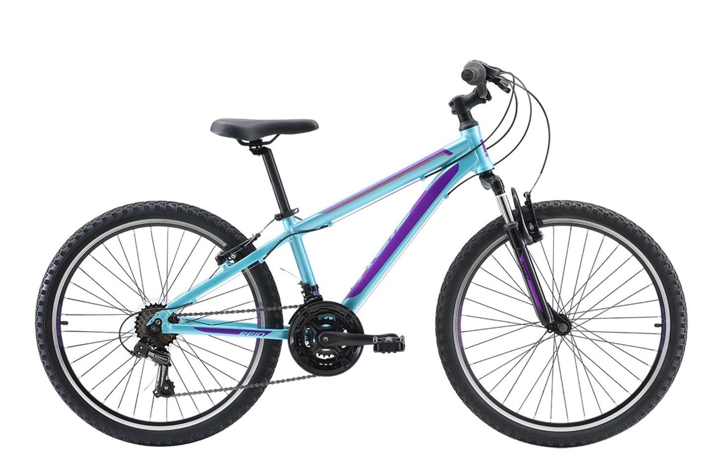 Scout 24" Kids Bike in light aqua with Shimano 7-speed gearing from Reid Cycles Australia 
