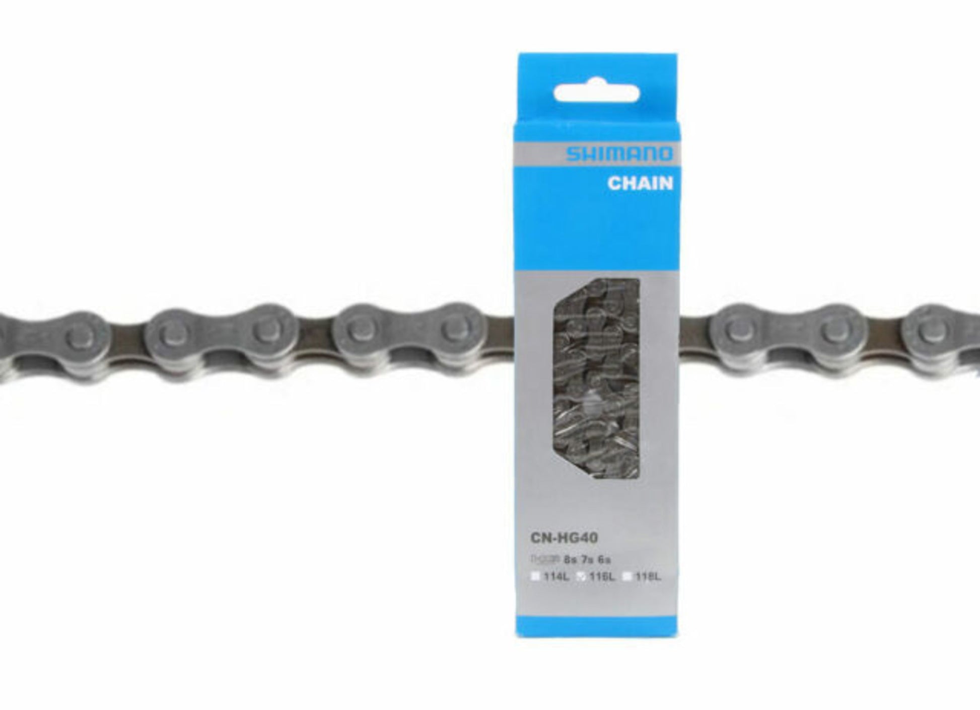 Shimano Shimano 6/7/8 Speed chain Silver Silver / Onesize Silver Onesize  Reid Cycles AU