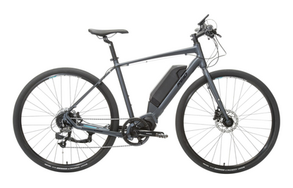 Urban+ Electric Bike in Black with Shimano steps mid-drive motor from Reid Cycles Australia 