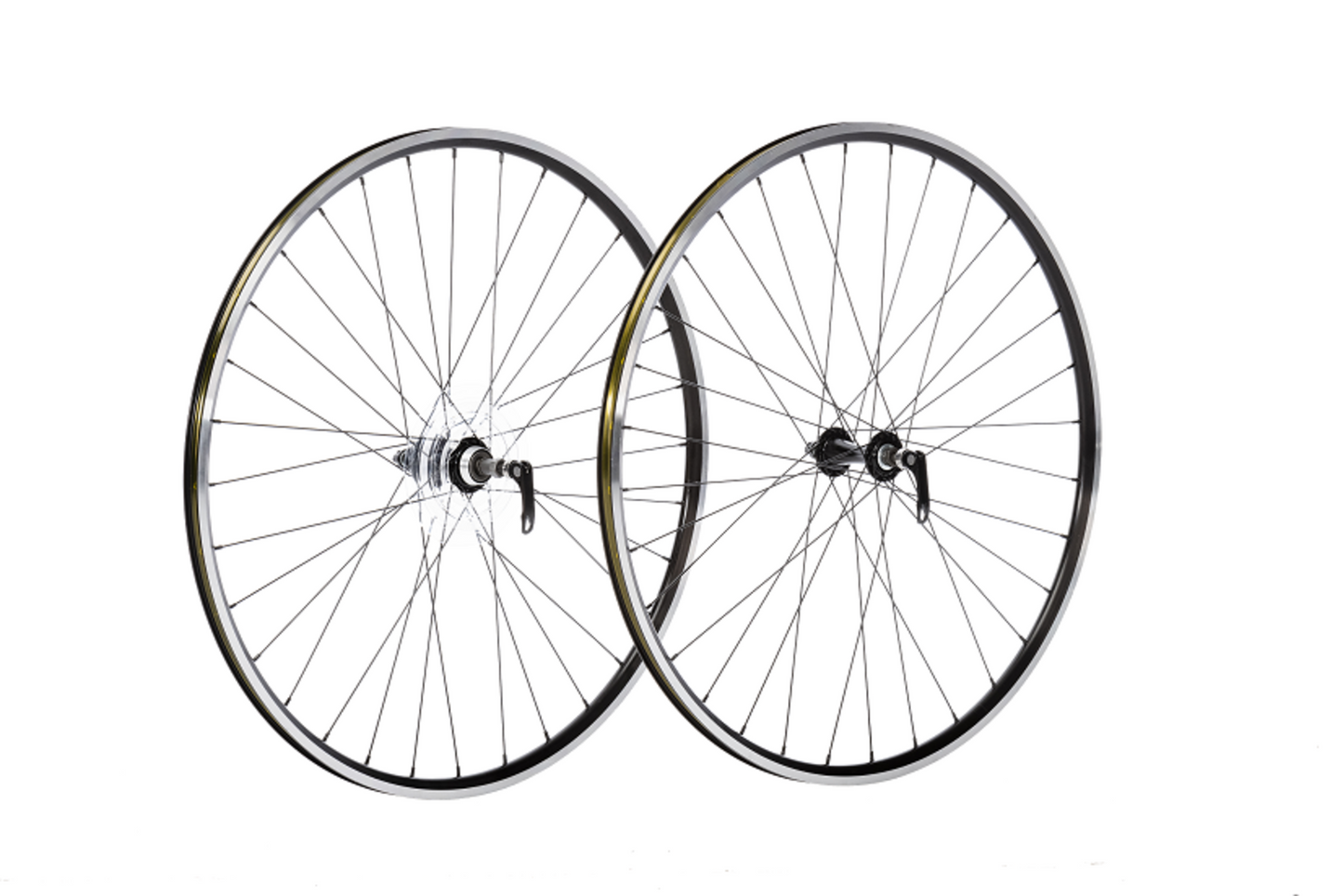 Reid Urban Non Disc Wheelset F&R Black Black / 700c Black 700c  Reid Cycles AU