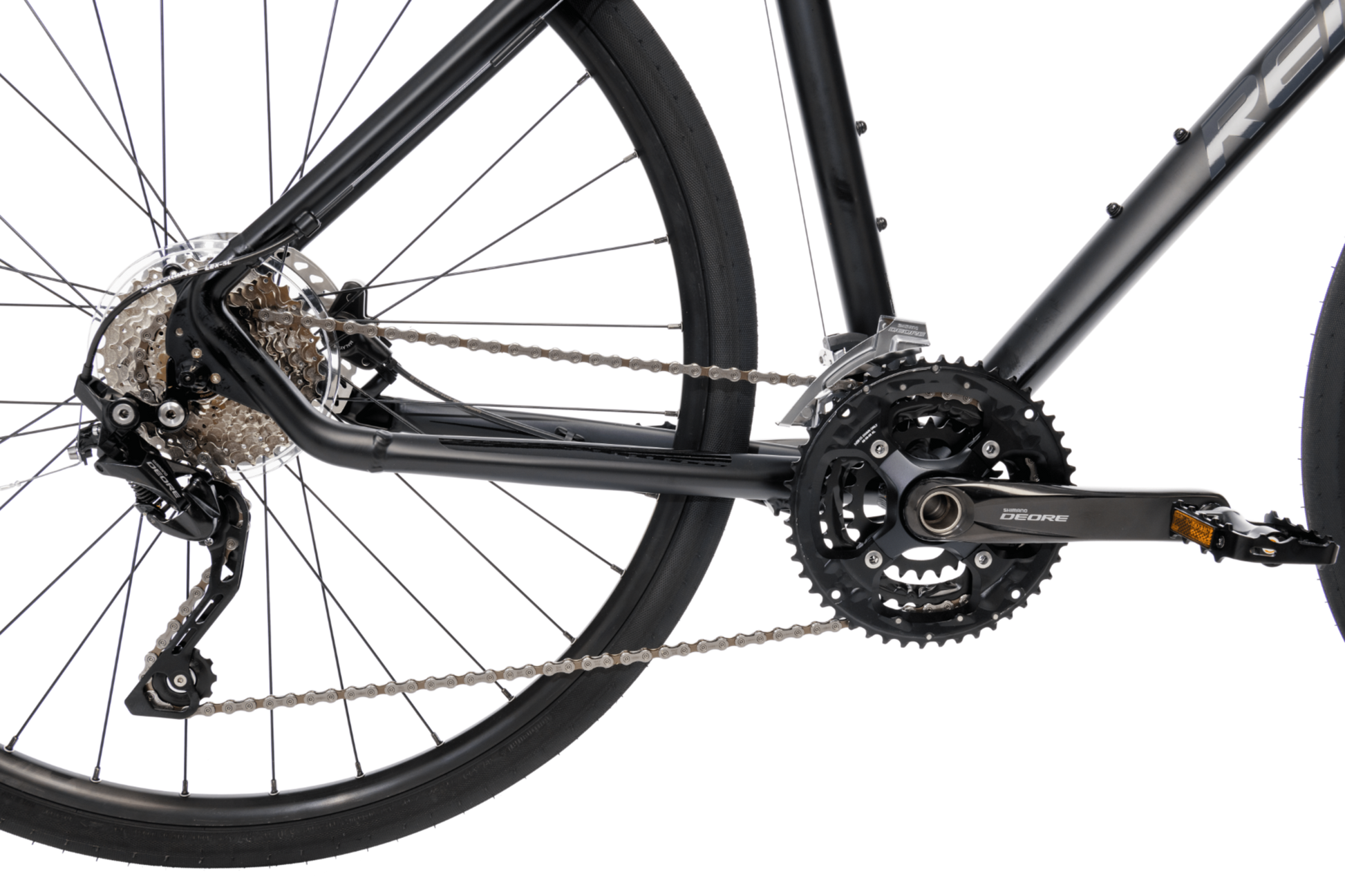 Urban X3 Hybrid Bike Black - 1 - Bikes