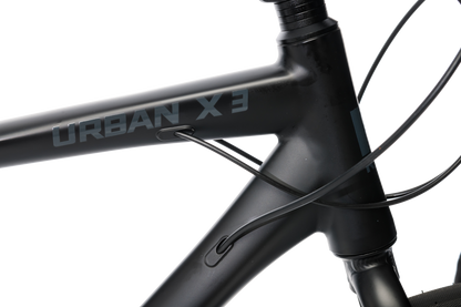 Urban X3 Hybrid Bike Black - 1 - Bikes