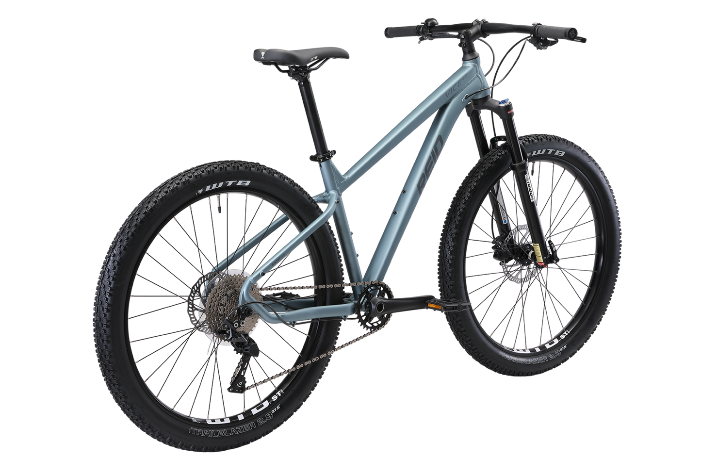 Vice 2.0 Mountain Bike in Blue on rear angle from Reid Cycles Australia 