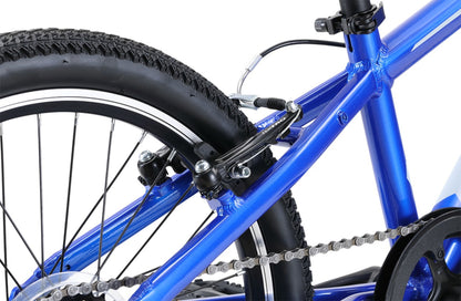 Viper 20" Kids Bike in Blue showing rear v-brakes from Reid Cycles Australia
