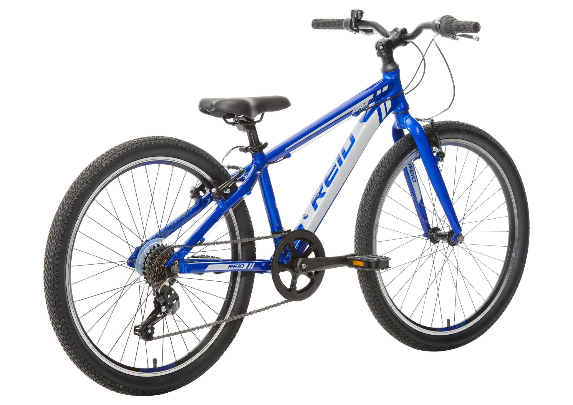 Viper 24" Kids Bike in Blue on rear angle from Reid Cycles Australia 