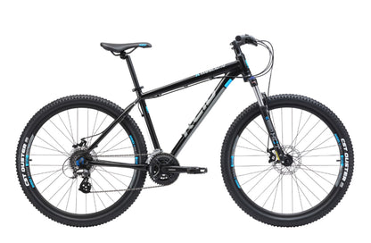 X-trail Mountain Bike in Gloss Black with Shimano 8-speed gearing from Reid Cycles Australia 