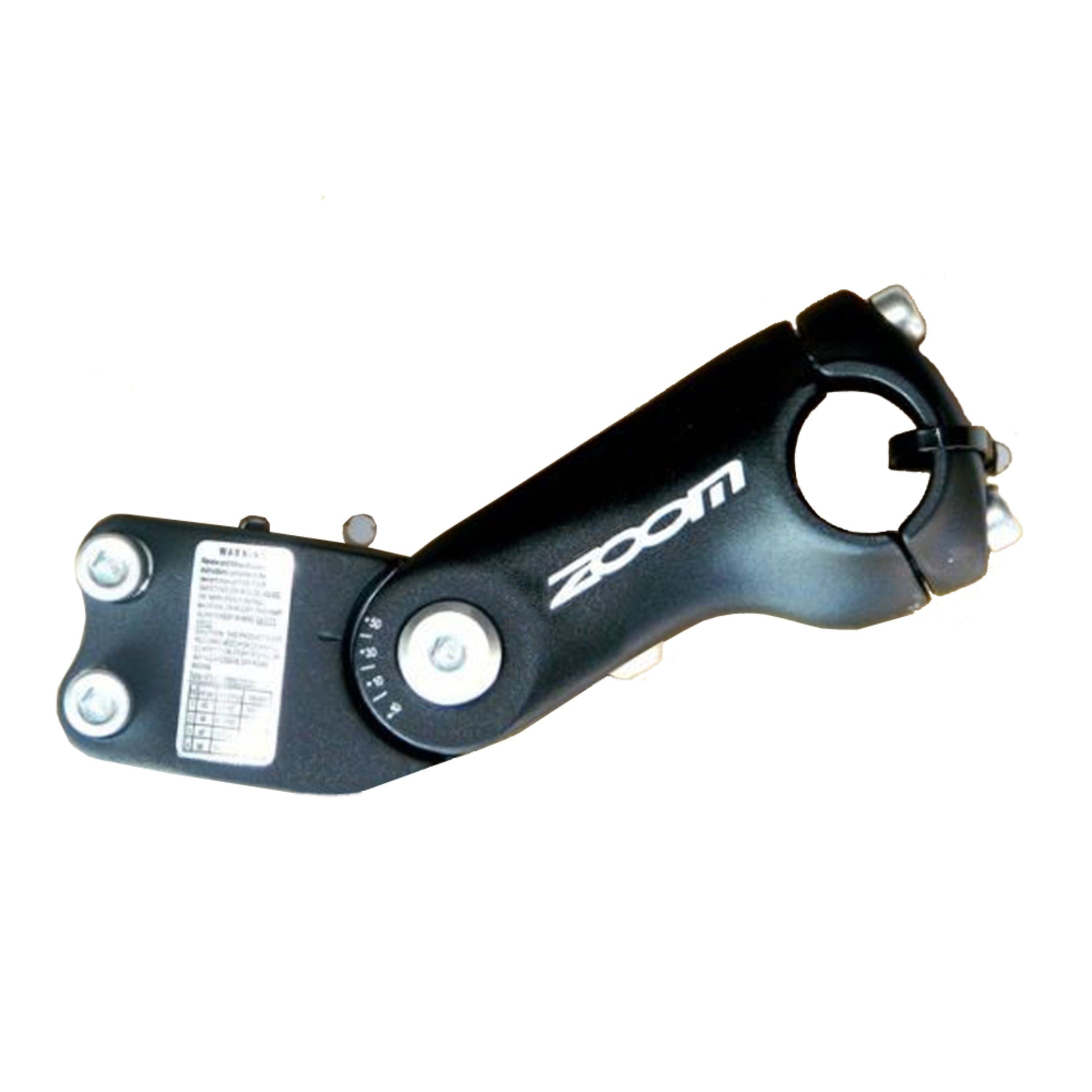 NOBRAND Zoom Adjustable Stem 120mm 1 1/8 Nocolour Nocolour / 100 Nocolour 100  Reid Cycles AU